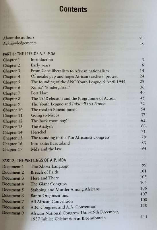 Africa's Cause Must Triumph, The Collected Writing of A P Mda by R Edgar & L ka Msumza