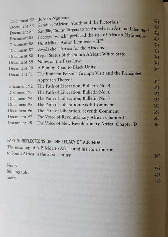 Africa's Cause Must Triumph, The Collected Writing of A P Mda by R Edgar & L ka Msumza