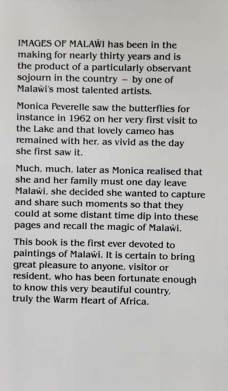 Images of Malawi A Collection of Paintings and Prose  by Monica Peverelle **Signed Copy **