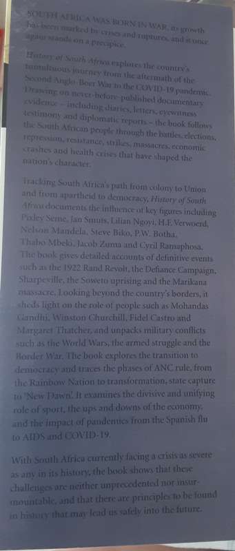 History of South Africa From 1902 to the Present by Thula Simpson
