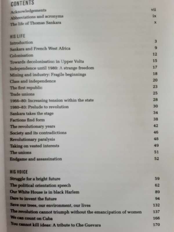 Thomas Sankara by Jean Claude Kongo and Leo Zeilig **Voices of Liberation**