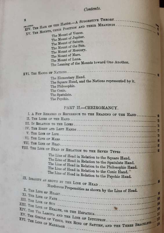 Cherios Language of the Hand published by Herbert Jenkins circa 1900