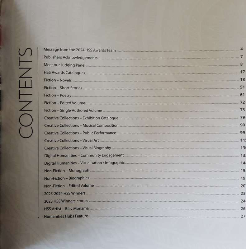 HSS Awards Book, Creative Collection and Digital Contributions 2024 9th Year