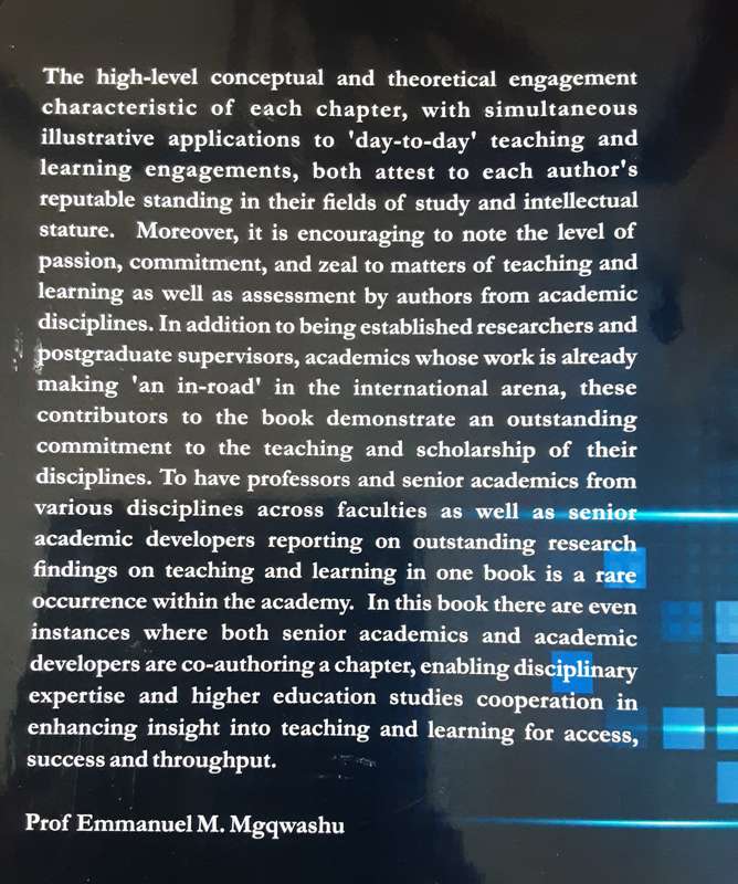 Transformative Pedagogies, A Scholarly Approach to Student Success in Higher Education by J Pool