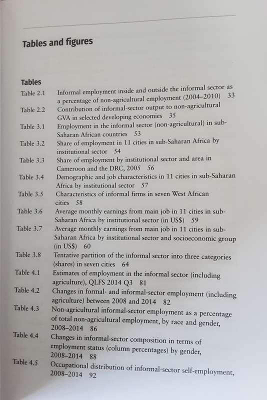 The South African Informal Sector: Creating Jobs, Reducing Poverty edited by Frederick Fourie