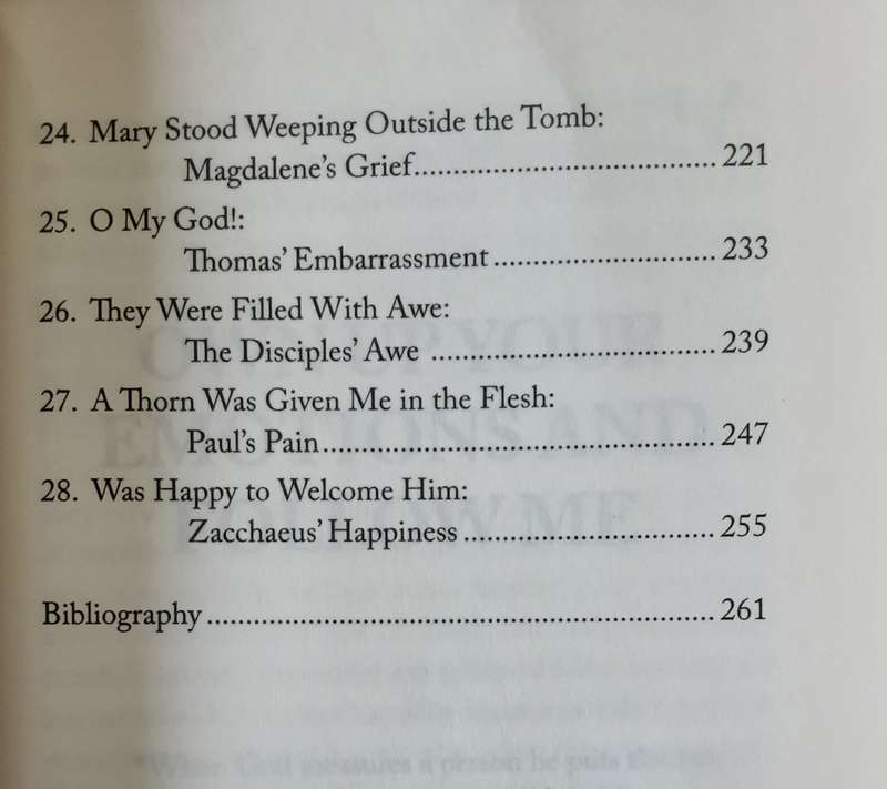 Adam to Zachary's Emotions in the Bible  by Fr Shailendra Rodrigues