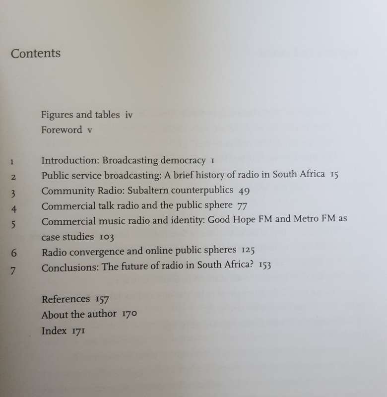 Broadcasting Democracy Radio and Identity in South Africa  by Tanja Bosch