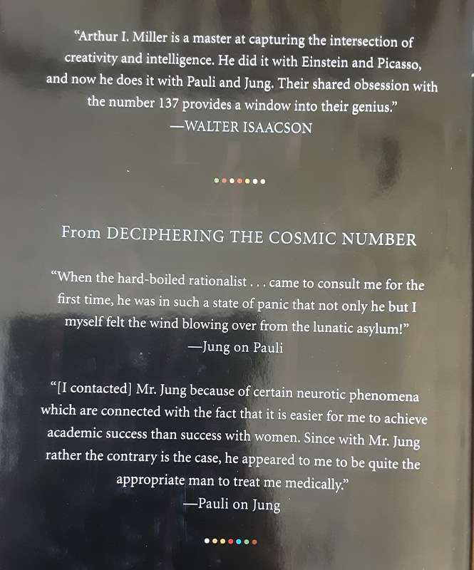 Deciphering The Cosmic Number, The Strange Friendship of Wolfgang Pauli Carl Jung by A Miller