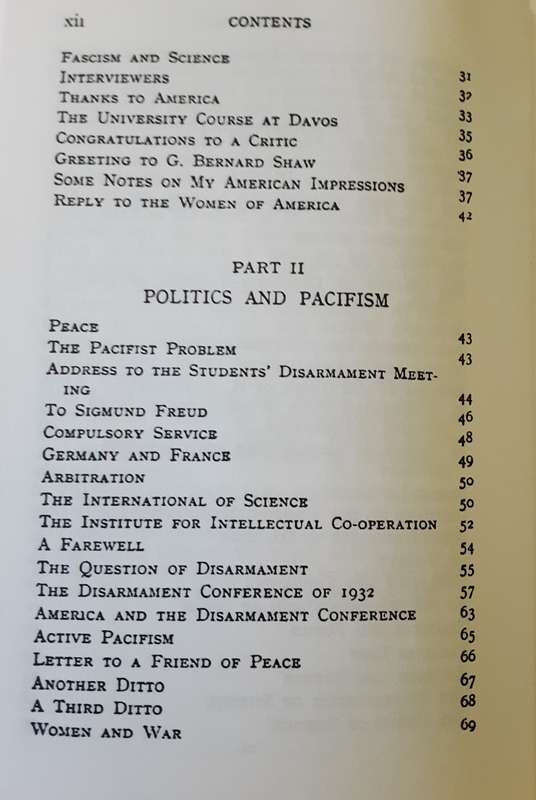 The World as I See It by Albert Einstein