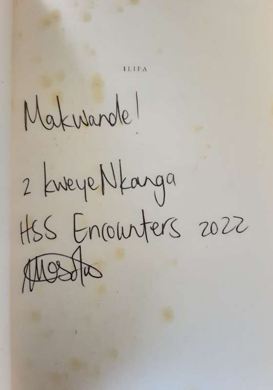 Ilifa Athambile Masola Imibongo **Signed Copy **