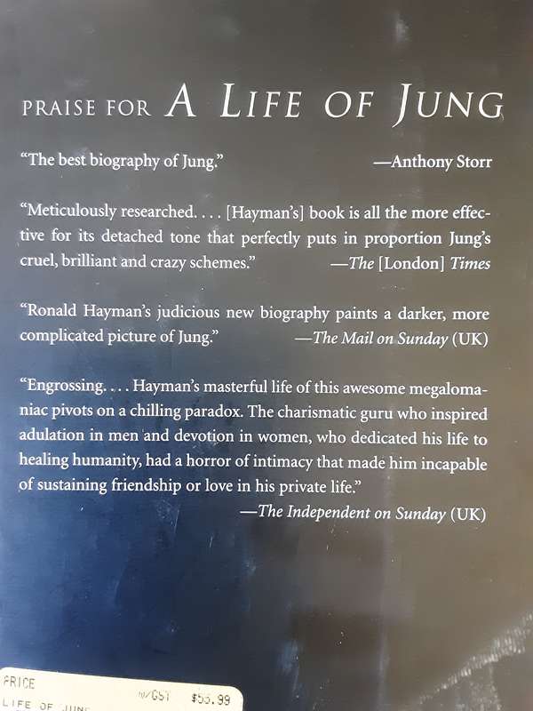 A Life Of Jung by Ronald Hayman