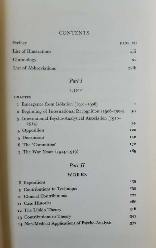 Sigmund Freud Life and Work in 3 volumes by Ernest Jones
