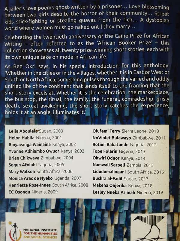 Twenty Years of the Caine Prize for African Writing introduction by Ben Okri