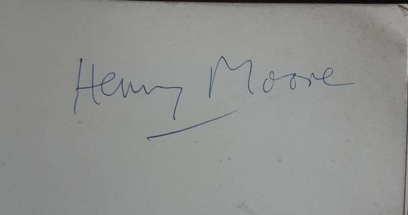 Henry Moore an Exhibition of Sculpture from 1950 1960 Whitechapel Art Gallery *Signed by Moore*