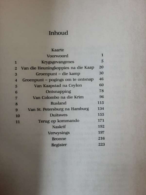 Die vyf Swemmers, N Ware Ontsnappingsverhal by C J Barnard
