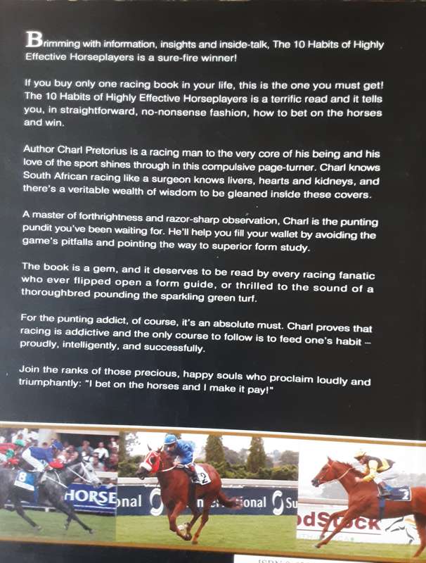 The Ten Habits of Highly Effective Horseplayers by Charl Pretorius