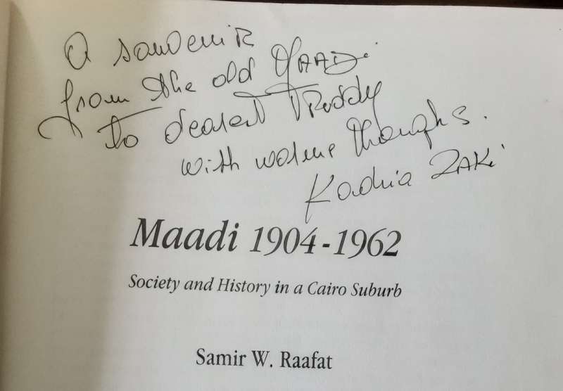 Maadi 1904 1962 Society & History in a Cairo Suburb by Samir W Raafat