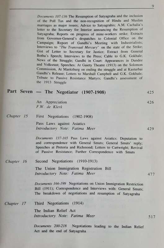 The South African Gandhi An Abstract of Speeches & Writings edited by Fatima Meer **Signed Copy **