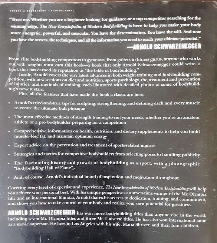 The New Encyclopedia of Modern Bodybuilding by Arnold Schwarzenegger