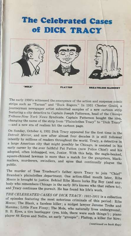 The Celebrated Cases of Dick Tracy 1931 1951 by Chester Gould