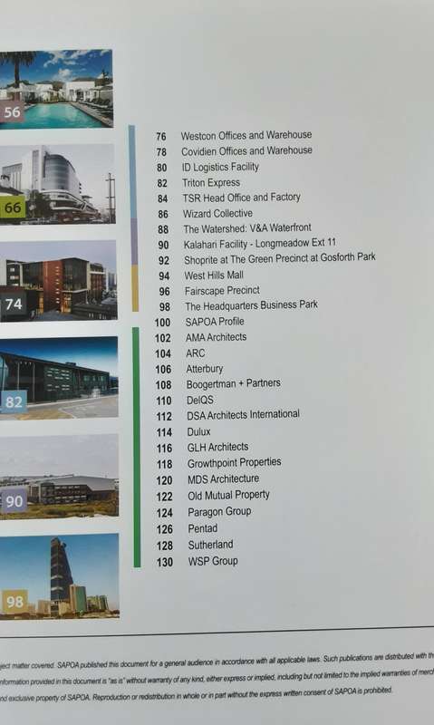 SAPOA Innovative Xcellence  in Property Development 2015