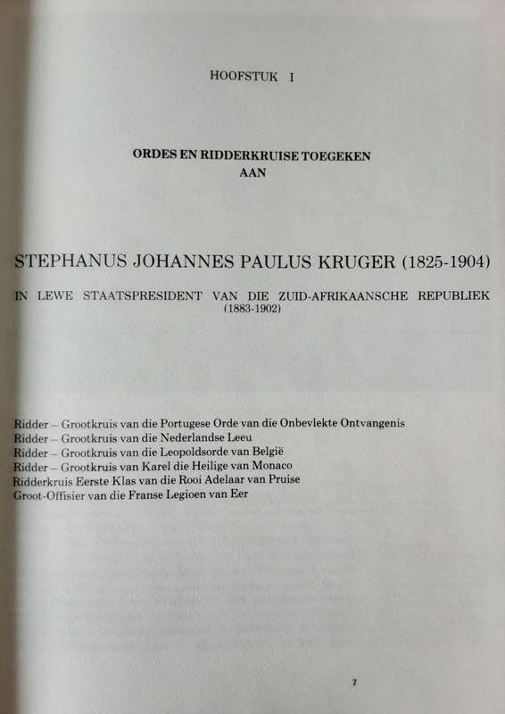 Gedenkpennings ter ere van President S J P Kruger by Matthy Esterhuysen