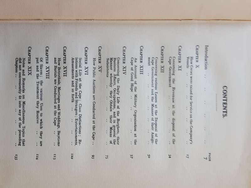 Van Riebeeck Society VRS 4, 6, 25 Description of the Cape of Good Hope by O F Mentzel