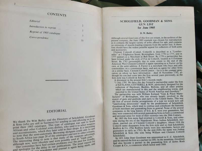 The Journal of the Historical Firearms Society of South Africa 8 Volumes 1980 to 1987