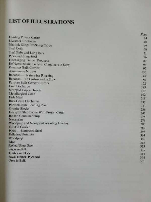 Thomas Stowage, The Properties and Stowage of Cargoes 4th Edition by Capt K S Rankin