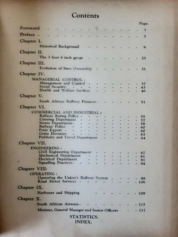 The South African Railways, History, Scope and Organisation by SAR 1947
