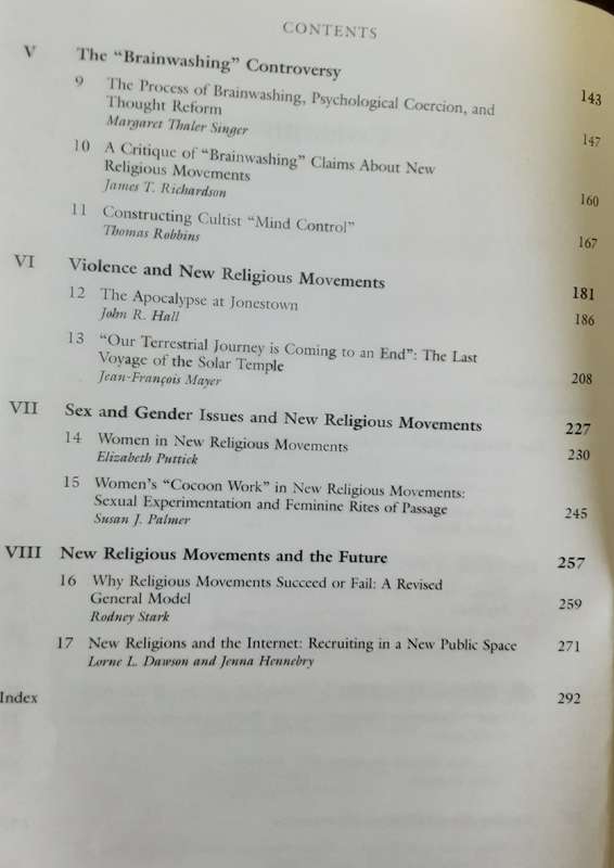 Cults and New Religious Movements A Reader edited by Lorne L Dawson