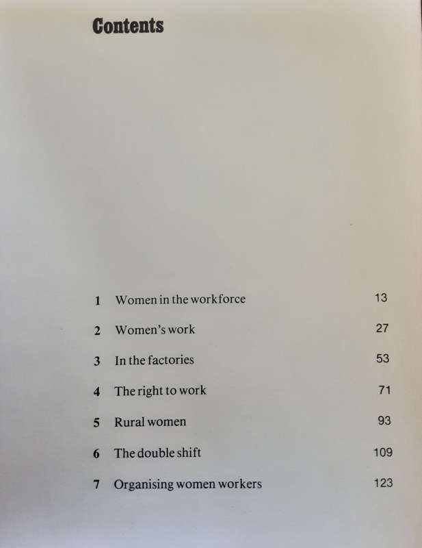 Working Women A Portrait of South Africa's Black Women Workers prepared by Sached