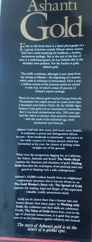 Ashanti Gold, The African Legacy of the World's Most Precious Metal by Prof Edward S Ayensu **Signed