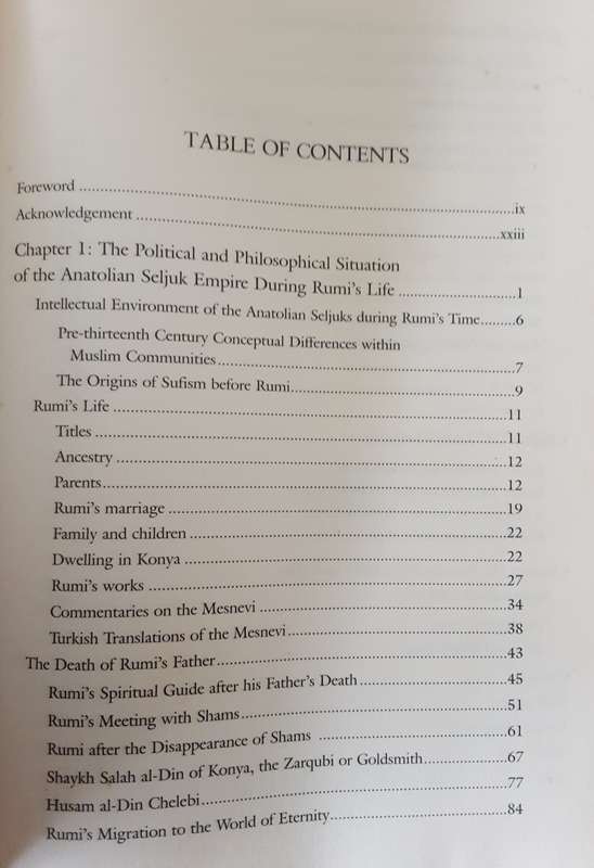 Fundamentals of Rumi's Thought, A Mevlevi Sufi Perspective by Sefik Can