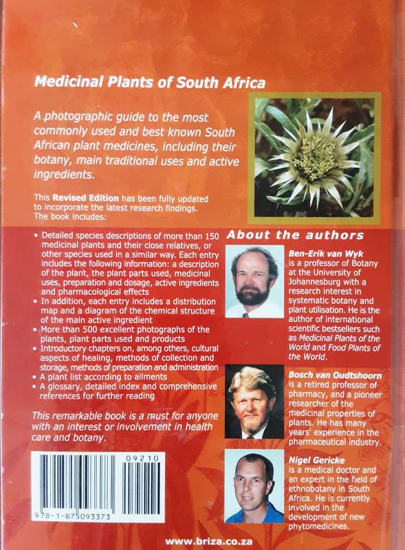 Medicinal Plants of South Africa by Ben van Wyk, Oudsthoorn and Gericke