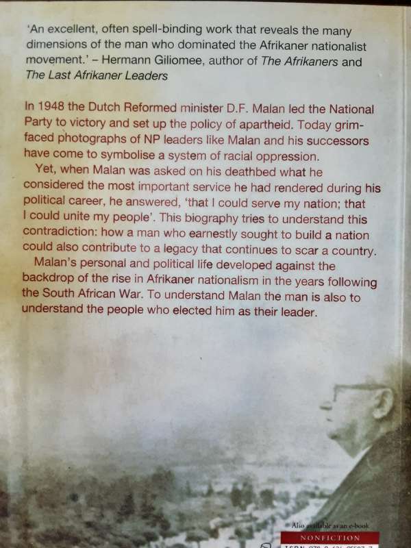 D F Malan and the Rise of Afrikaner Nationalism by Lindie Koorts
