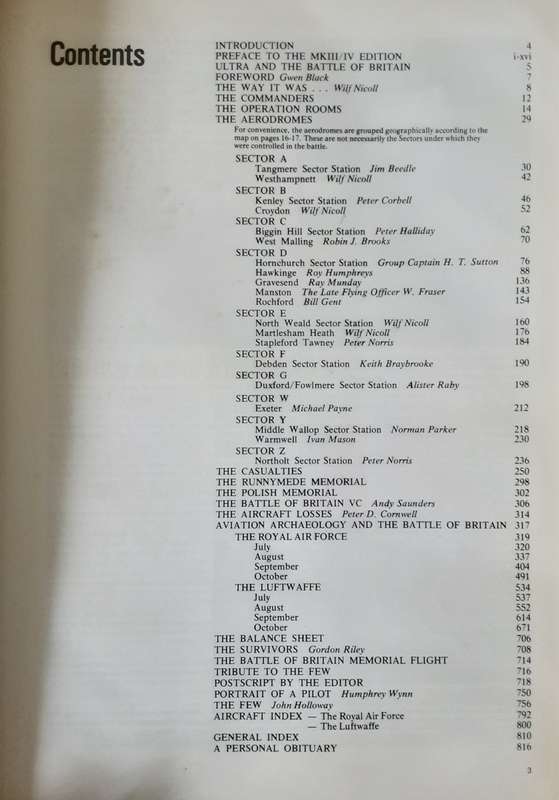 The Battle of Britain Then and Now MK IV edited by Winston G Ramsey