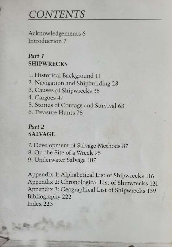Shipwrecks & Salvage in South Africa 1505 to the Present by Malcom Turner