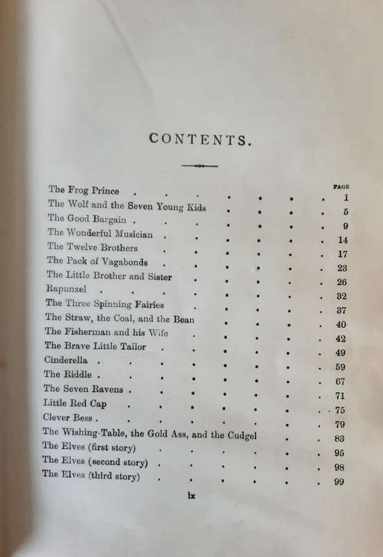 Grimms Fairy Tales and Household Stories translated by H R Paull & L A Wheatley circa 1910