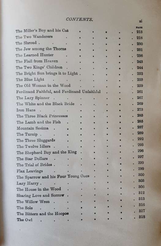 Grimms Fairy Tales and Household Stories translated by H R Paull & L A Wheatley circa 1910