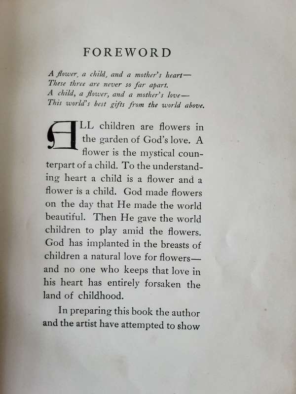 Flower Children, The Little Cousins of the Field and Garden by Elizabeth Gordon