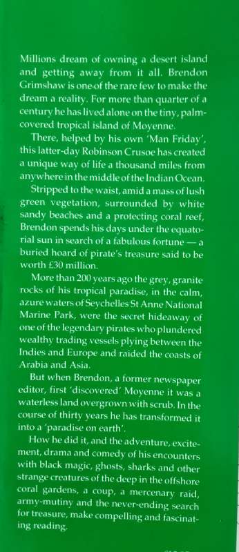 A Grain of Sand The Story of One Man and His Island by Brendon Grimshaw **Signed Copy**