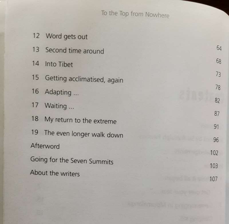 To The Top From Nowhere  by Sibusiso Vilane with Gail Jennings **Signed Copy **