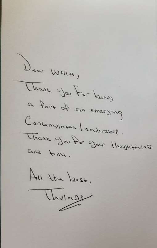 An Invitation to Contemplative Leadership  by Thulani Demarsay **Signed Copy **