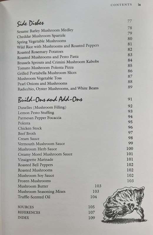 Mushroom Cookbook Recipes for White & Exotic Varieties by Mimi Brodeur