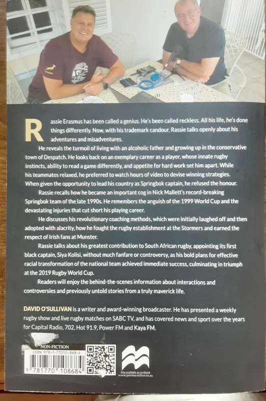 Rassie, Stories of Life and Rugby by Rassie Erasmus with David O'Sullivan