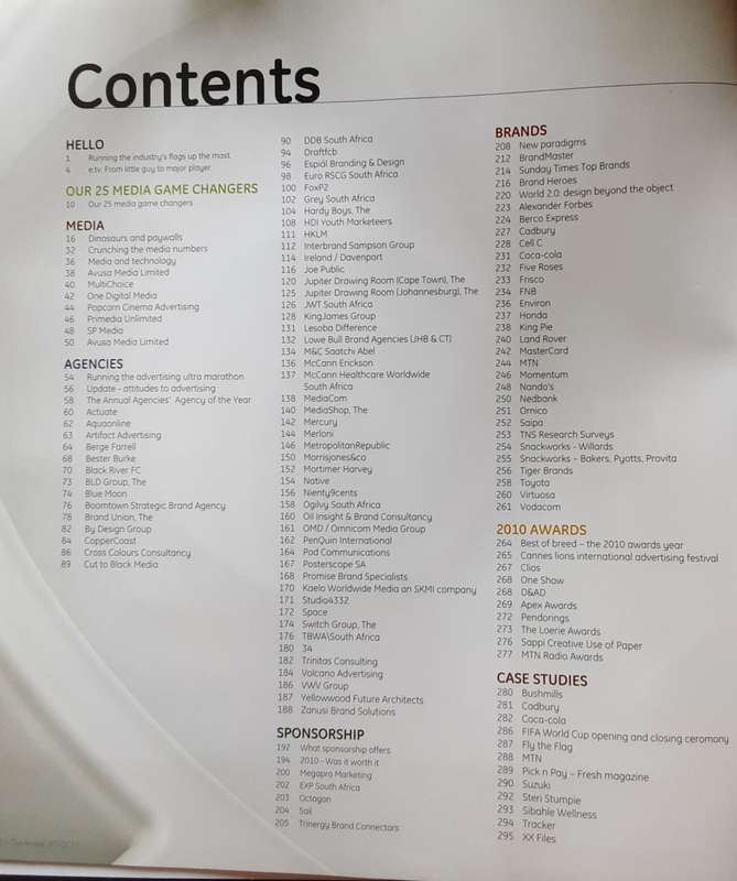 The Annual 2010/11 Advertising,  Media, Marketing and Branding edited by Jeremy Maggs
