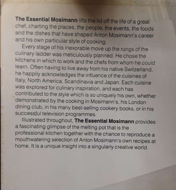 The Essential Mosimann by Anton Mosimann