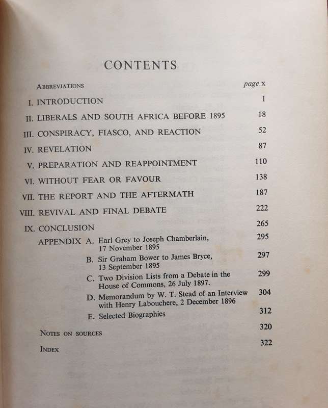 The Liberal Party and the Jameson Raid by Jeffrey Butler