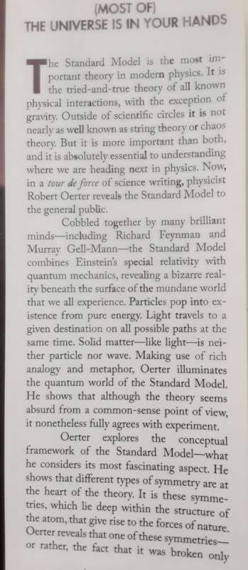 The Theory of Almost Everything,  Unsung Triumph of Modern Physics by Robert Oerter